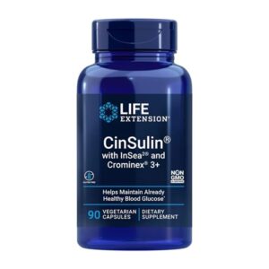 CinSulin with InSea2 and Crominex 3+, 90 Capsules